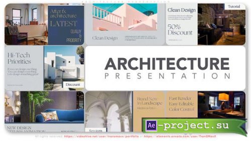 Videohive - Architecture Presentation - 46776158 - Project for After Effects