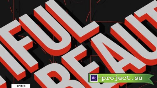 Videohive - Opener - 46886676 - Project for After Effects