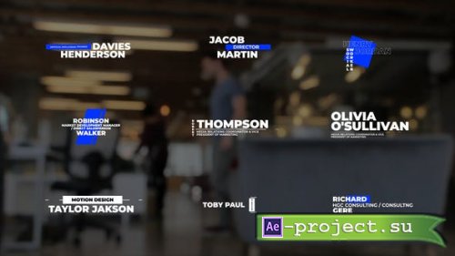 Videohive - Modern Lower Thirds - 46852802 - Project for After Effects