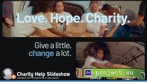 Videohive - Charity Help Slideshow - 45151187 - Project for After Effects