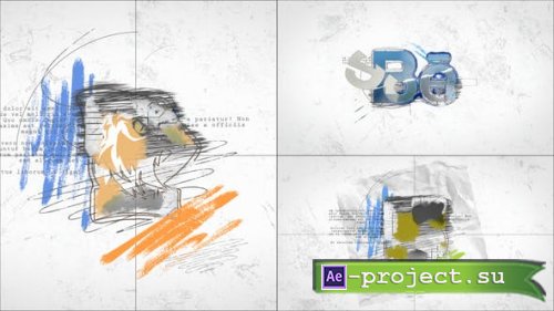 Videohive - Drawing Logo Reveal - 46847493 - Project for After Effects