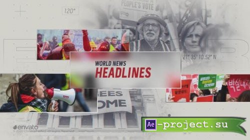 Videohive - News Intro - 28121499 - Project for After Effects