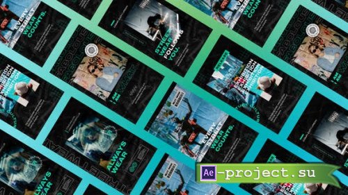 Videohive - Hypebae Grunge Instagram Reel - 46919034 - Project for After Effects