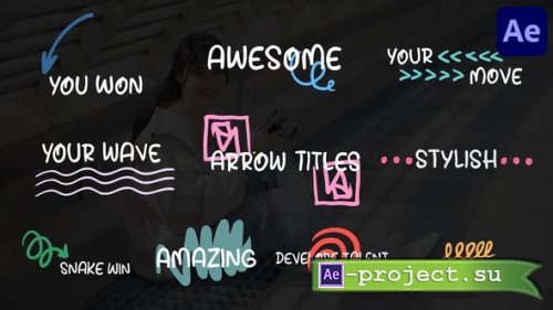 Videohive - Doodle Arrow Titles for After Effects - 46885368 - Project for After Effects