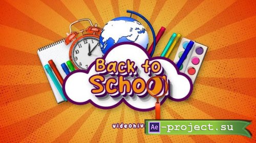Videohive - Back to School Logo - 46909426 - Project for After Effects