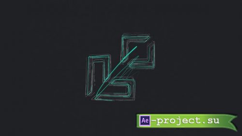 Videohive - Dark Scribble Logo Reveal - 46914076 - Project for After Effects