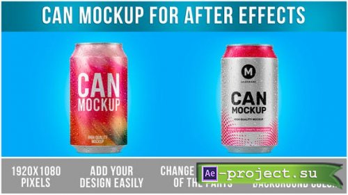 Videohive - Can Mockup After Effects Template - 46910635 - Project for After Effects