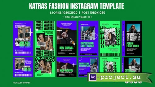 Videohive - Katras Fashion Instagram Template - 46912060 - Project for After Effects