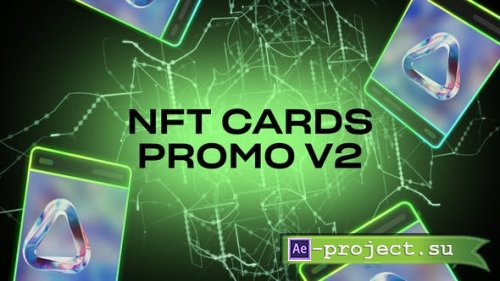 Videohive - NFT Cards promo V2 - 46630123 - Project for After Effects
