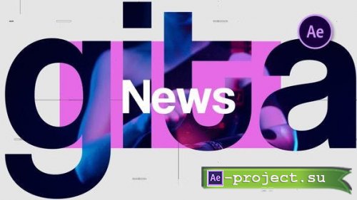 Videohive - Digital Technology News Intro - 46944926 - Project for After Effects