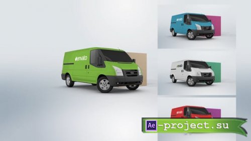 Videohive - Van Delivery Logo - 46920346 - Project for After Effects