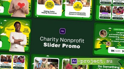 Videohive - Charity Nonprofit Slider Promo - 46929459 - Project for After Effects