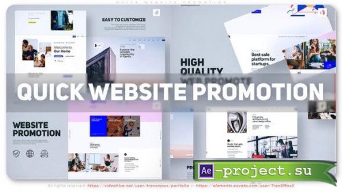 Videohive - Quick Website Promotion - 46912030 - Project for After Effects