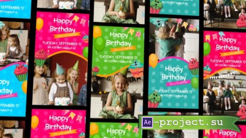 Videohive - Happy Birthday Instagram Story Reel - 46971364 - Project for After Effects
