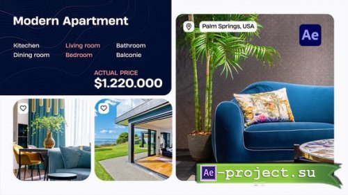 Videohive - Real Estate Promo Slideshow - 46645192 - Project for After Effects