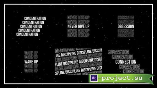 Videohive - Kinetic Typography Titles 2.0 | After Effects - 46956104 - Project for After Effects