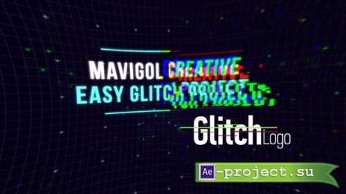 Videohive - Glitch Logo Reveal - 46858525 - Project for After Effects