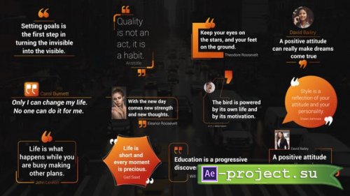 Videohive - Modern Creative Quotes - 46574802 - Project for After Effects