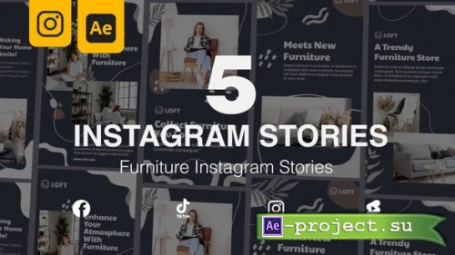 Videohive - Furniture Real Estate Instagram Stories - 47064581 - Project for After Effects