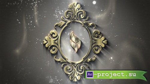 Videohive - Luxury Gold Frame Logo - 47065726 - Project for After Effects