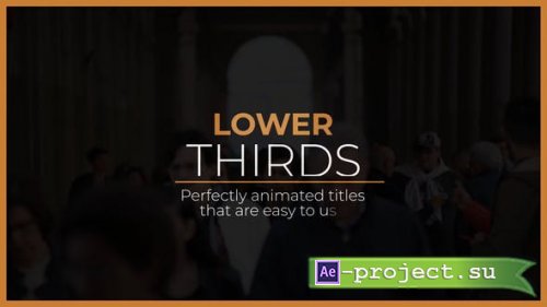 Videohive - Modern Lower Thirds | After Effects - 47116801 - Project for After Effects