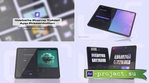 Videohive - Web Promo Tablet - 47115264 - Project for After Effects