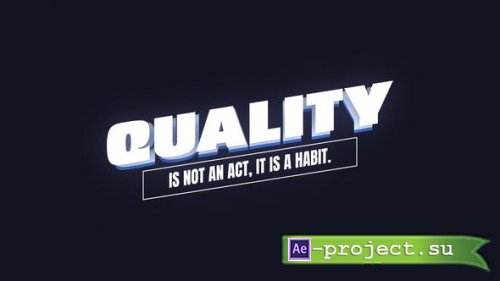 Videohive - Text Animation - 47000308 - Project for After Effects