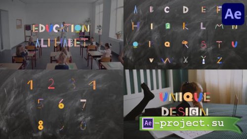 Videohive - Education Art Alphabet | After Effects - 47057451 - Project for After Effects