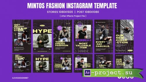 Videohive - Mintos Fashion Instagram Template - 47057832 - Project for After Effects