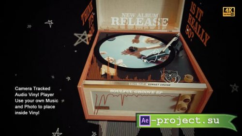 Videohive - Music Visualization Vinyl - 44093582 - Project for After Effects
