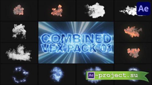 Videohive - Combined VFX Pack for After Effects - 47133661 - Project for After Effects