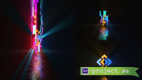 Videohive - Glitch Shockdown Logo Animation - 47148603 - Project for After Effects