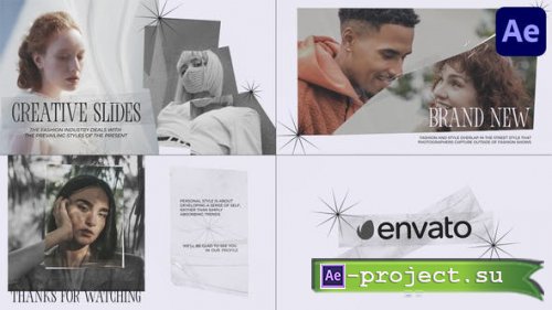 Videohive - Handmade Collage Slideshow for After Effects - 47173779 - Project for After Effects