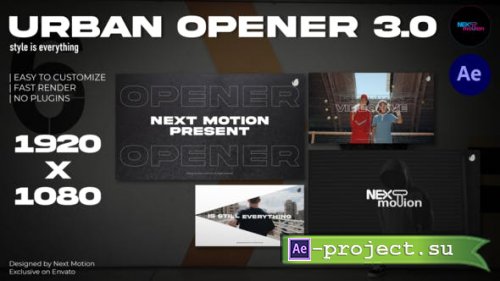 Videohive - Urban Opener 3.0 - 46836853 - Project for After Effects