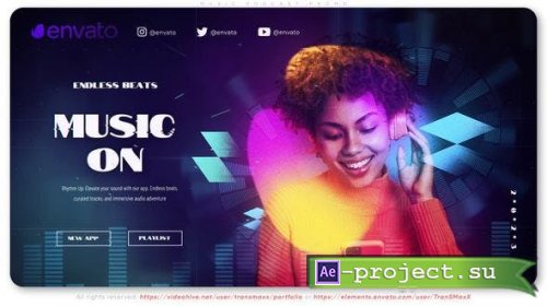 Videohive - Music Podcast Promo - 47127495 - Project for After Effects