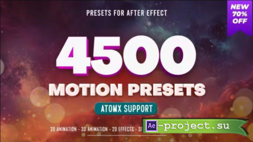 Videohive - Motion Presets | After Effects Presets - 46047999 - Project & Script for After Effects