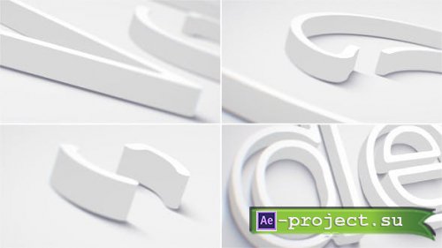 Videohive - 3D Stroke Logo - 47171312 - Project for After Effects