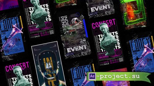 Anti-design Post & Stories 1553151- Project for After Effects