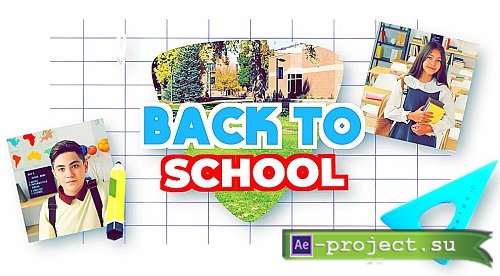 Videohive - Back To School Intro 47200298 - Project For Final Cut & Apple Motion