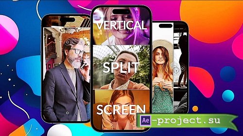 Videohive - Vertical Split Screen 47690285 - Project For Final Cut