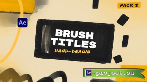 Videohive - Brush Hand Drawn Titles 3 - 47173433 - Project for After Effects
