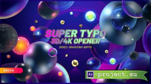 Videohive - Super TYPO - 47199712 - Project for After Effects