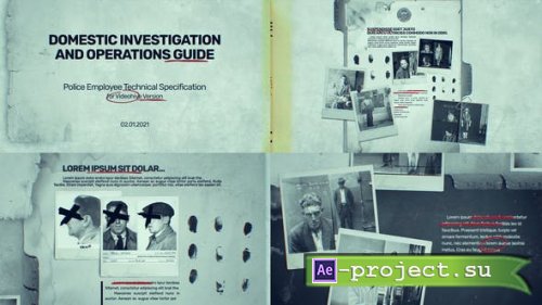Videohive - The Crime Documentary - 32563692 - Project for After Effects