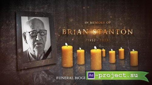 Videohive - Funeral Memorial Biography - 46309899 - Project for After Effects