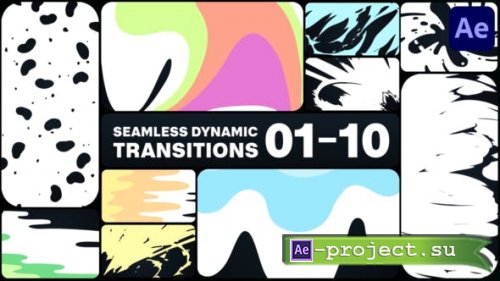 Videohive - Seamless Dynamic Transitions for After Effects - 47191514 - Project for After Effects