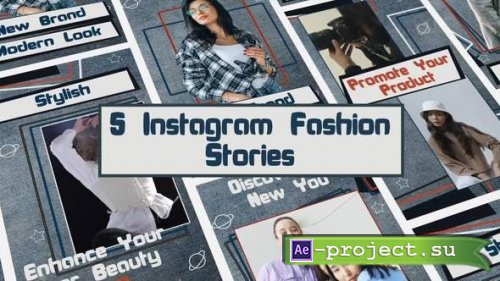 Videohive - Fashion Instagram Stories - 47209713 - Project for After Effects