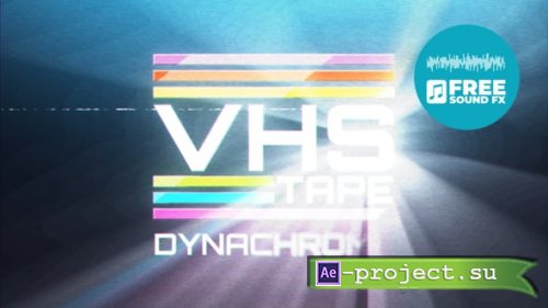 Videohive - VHS Shining Logo - 47222820 - Project for After Effects
