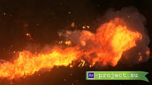 Videohive - Fire Logo Reveal - 47222336 - Project for After Effects