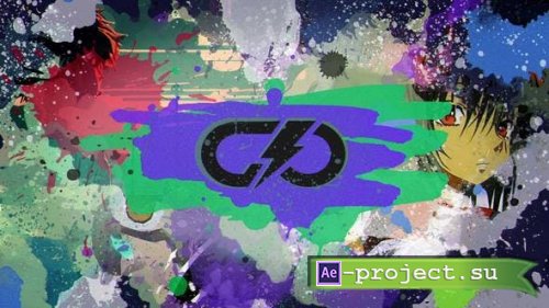 Videohive - Watercolor Ink Intro - 47235898 - Project for After Effects