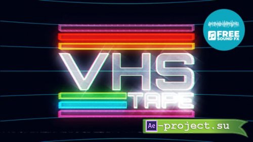 Videohive - VHS Logo - 47236547 - Project for After Effects